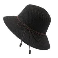 Women's Simple Style Classic Style Solid Color Flat Eaves Straw Hat main image 2