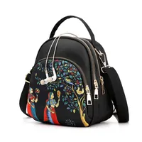 Landscape Painting Casual Daily Shopping Women's Backpack main image 2