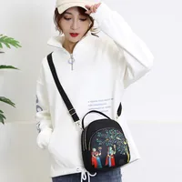 Landscape Painting Casual Daily Shopping Women's Backpack main image 4