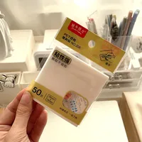 1 Piece Solid Color Learning School Paper Retro Preppy Style Artistic Stickers main image 1