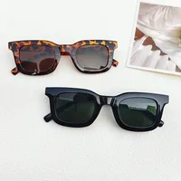 Casual Retro Solid Color Pc Resin Square Full Frame Women's Sunglasses main image 6