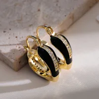 French Style Retro Elegant Fashion Dripping Ear Clip Women's Niche Design Simple Autumn And Winter Versatile High-Grade Earrings main image 3