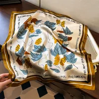 Women's Elegant Grape  Silk Printing Silk Scarf main image 3