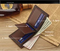 New Men's Wallet Korean-style Short Wallet Glossy Wallet Fashion Loose-leaf Soft Leather Beauty Wallet Factory Wholesale main image 6