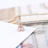 10 Pcs/package Simple Style Tower Metal Enamel Jewelry Accessories sku image 5