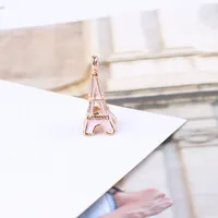 10 Pcs/package Simple Style Tower Metal Enamel Jewelry Accessories sku image 4