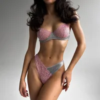 Women's Lady Sexy Color Block Sexy Lingerie Sets Daily Honeymoon Sexy Lingerie main image 1