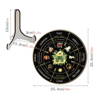 Vintage Style Pumpkin Sun Flower Wood Ornaments Artificial Decorations sku image 4