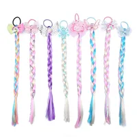 Kid's Cute Colorful Bow Knot Chemical Fiber Hair Tie main image 2