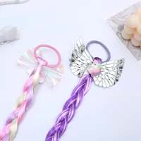 Kid's Cute Colorful Bow Knot Chemical Fiber Hair Tie main image 4