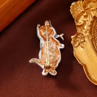 Retro Cat Alloy Enamel Unisex Brooches main image 2