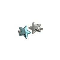 Women's Simple Style Pentagram Pu Leather Hair Clip main image 5