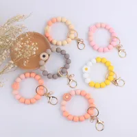 Artistic Flower Silica Gel Women's Keychain main image 1