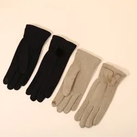 Women's Elegant Classic Style Solid Color Gloves main image 3
