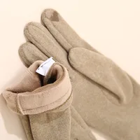 Women's Elegant Classic Style Solid Color Gloves main image 9