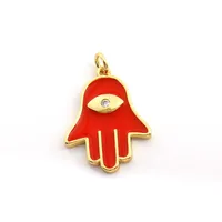 1 Piece 1.4*2.4cm 2*0.9CM Copper Zircon Lips Heart Shape Pendant sku image 4