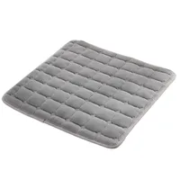Winter Flannel Padded Non-slip Plush Chair Cushion Office Car Cushion Sofa Restaurant Solid Color Cushion Wholesale main image 4