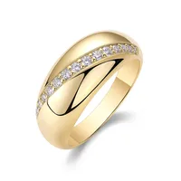 925 Sterling Silver Moissanite Geometric Rings GRA Certificate main image 1