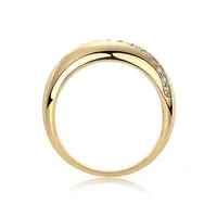 925 Sterling Silver Moissanite Geometric Rings GRA Certificate main image 5