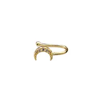 Non-perforated U-shaped Nose Clip Retro Cold Wind Bow Jewelry Moon Eight Mans Star Diamond Nose Wholesale main image 5