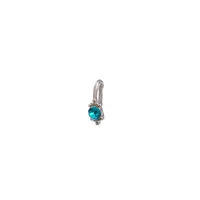 Non-perforated U-shaped Nose Clip Retro Cold Wind Bow Jewelry Moon Eight Mans Star Diamond Nose Wholesale sku image 5
