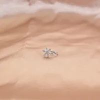 Non-perforated U-shaped Nose Clip Retro Cold Wind Bow Jewelry Moon Eight Mans Star Diamond Nose Wholesale sku image 19