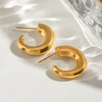 1 Set Simple Style Classic Style Geometric 304 Stainless Steel Earrings main image 9