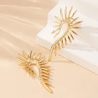 1 Pair Simple Style Streetwear Geometric Zinc Alloy Ear Studs main image 6