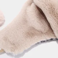 Women's IG Style Cute Color Block Eaveless Trapper Hat main image 2