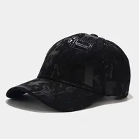 Women's Retro Classic Style Printing Letter Curved Eaves Baseball Cap sku image 2