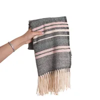 Women's Casual Classic Style Stripe Polyester Scarf main image 2