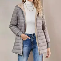 Women's Streetwear Color Block Pocket Zipper Coat Cotton Clothes Vest main image 2
