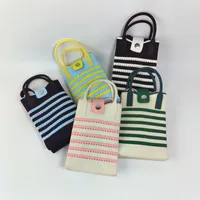 Women's Polyester Color Block Streetwear Square Hidden Buckle Handbag main image 3