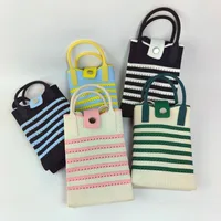 Women's Polyester Color Block Streetwear Square Hidden Buckle Handbag main image 4