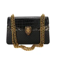 Women's Pu Leather Solid Color Streetwear Square Flip Cover Shoulder Bag Crossbody Bag sku image 3