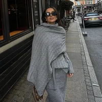 Women's Sweater Long Sleeve Sweaters & Cardigans Casual Elegant Solid Color main image 2