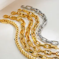 Hip-Hop Rock Geometric 304 Stainless Steel Bracelets In Bulk main image 4