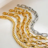 Hip-Hop Rock Geometric 304 Stainless Steel Bracelets In Bulk main image 6