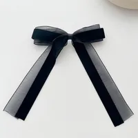 Women's Simple Style Classic Style Bow Knot Cloth Hair Clip main image 2