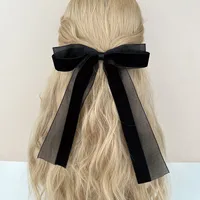 Women's Simple Style Classic Style Bow Knot Cloth Hair Clip main image 5