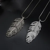 Elegant Feather Alloy Wholesale Pendant Necklace main image 3