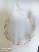 Rose Pearl Headband Summer French Retro High-end Sense Hair Clip Headwear Niche Design Pressure Hair High Cranial Top Hair Accessories sku image 3