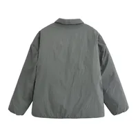 Women's Simple Style Solid Color Tie Coat Coat main image 6