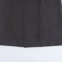 Women's Elegant Streetwear Solid Color Double Breasted Coat Woolen Coat main image 5