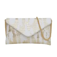 Women's Medium Pu Leather Crocodile Streetwear Square Magnetic Buckle Square Bag sku image 2