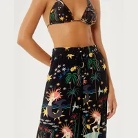 Holiday Beach Women's Vacation Beach Star Coconut Tree Mermaid Polyester Pants Sets Pants Sets main image 5