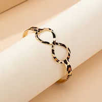 Elegant Retro Leopard Iron Wholesale Bangle main image 3