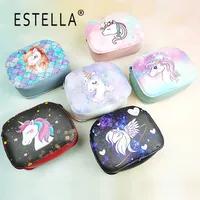 Girl'S Medium Pu Leather  Cute Square Zipper Shoulder Bag Crossbody Bag main image 2