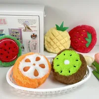 Unisex Fruit PP Cotton Plush Zipper main image 1