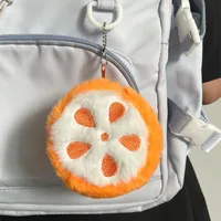 Unisex Fruit PP Cotton Plush Zipper sku image 2